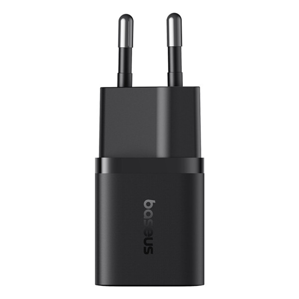 Мережевий зарядний пристрій Baseus GaN5 Fast Charger (mini) 1C 25W EU Cluster Black