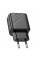 Мережевий зарядний пристрій HOCO CS23A Sunlight dual port PD30W+QC3.0 charger Black