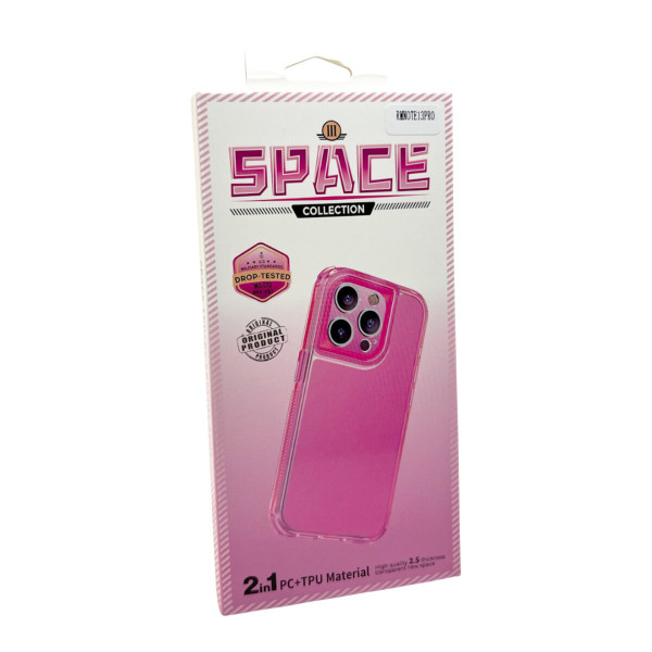 Чохол для смартфона Space III for Xiaomi Redmi Note 13 Pro 4G/Poco M6 Pro 4G Rose Red