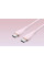 Кабель Vention USB 2.0 C Male to C Male 5A Cable 1M Pink Silicone Type (TAWPF)