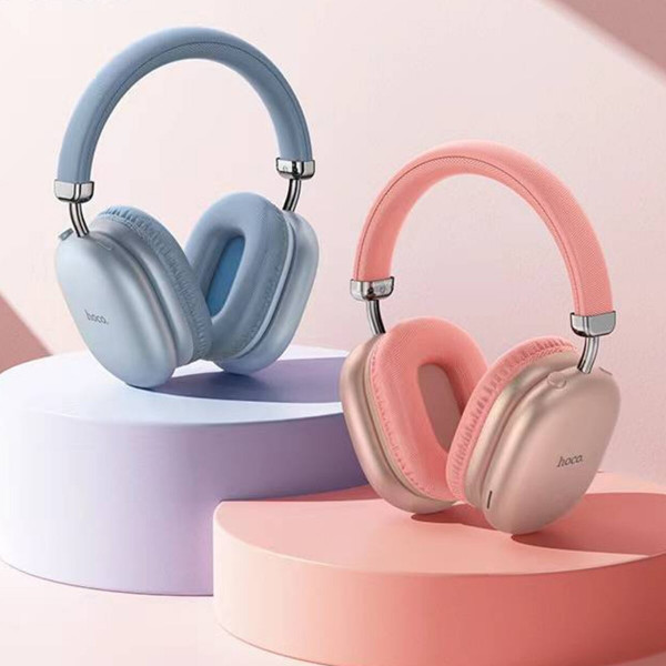 Бездротові навушники HOCO W35 Max Joy BT headphones Pink
