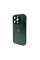 Чохол для смартфона AG Glass Matt Frame Color Logo for Apple iPhone 15 Pro Cangling Green