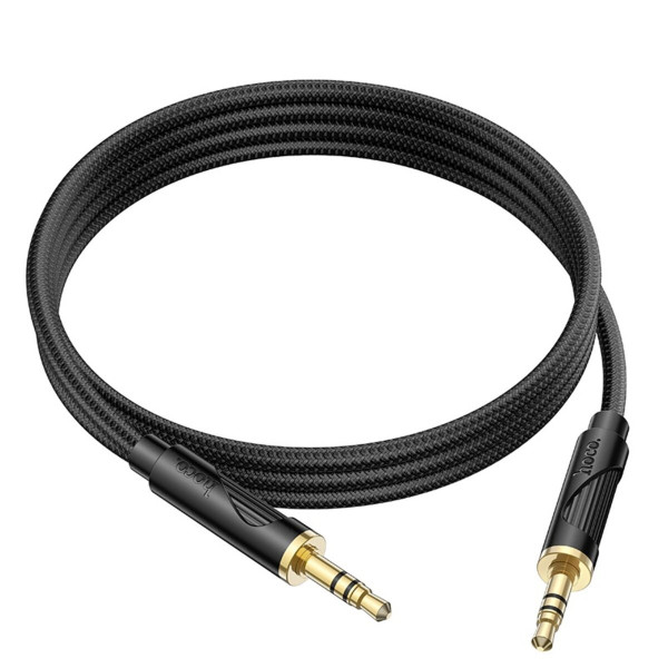 Аудiокабель HOCO UPA30 Friend audio cable AUX Black