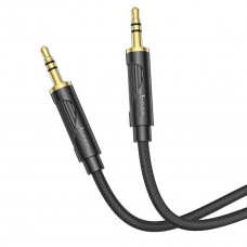 Аудiокабель HOCO UPA30 Friend audio cable AUX Black