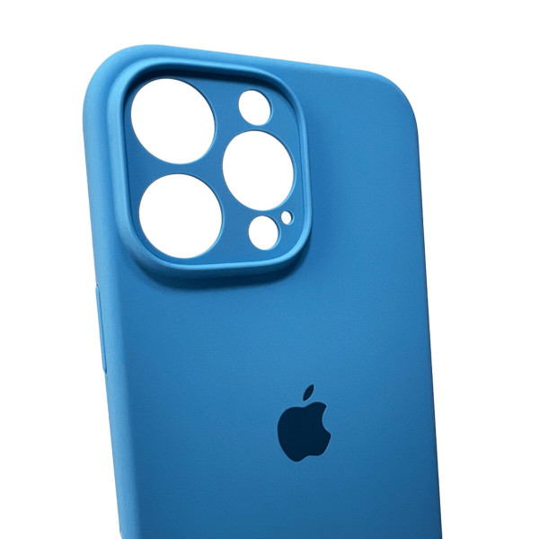 Чохол для смартфона Silicone Full Case AA Camera Protect for Apple iPhone 16 Pro Max 49,Cornflower