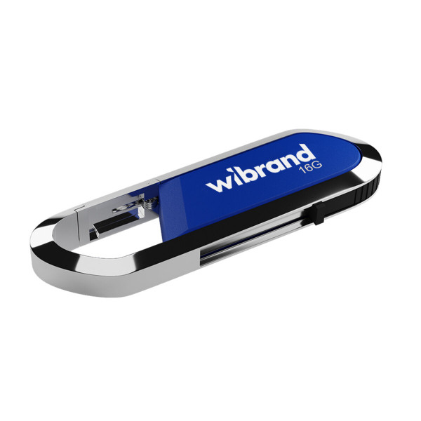 Флеш-накопичувач Wibrand USB 2.0 Aligator 16Gb Blue