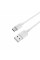 Кабель BOROFONE BX14 USB to Type-C 2.4A, 2m, PVC, TPE connectors, White