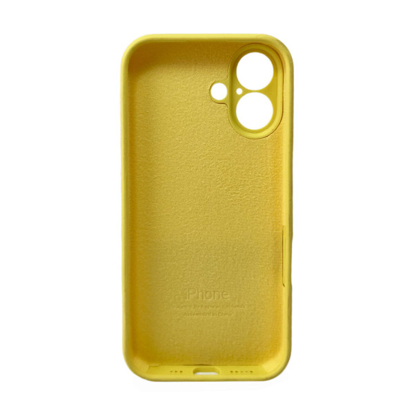 Чохол для смартфона Silicone Full Case AA Camera Protect for Apple iPhone 16 25,Flash