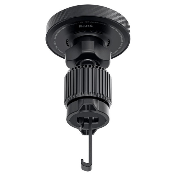 Автотримач для телефона з БЗП ACEFAST D33 Qi2 magnetic wireless charging car holder for air vent Black