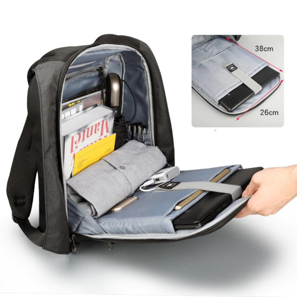 Рюкзак Tigernu T-B3599 15.6" Black