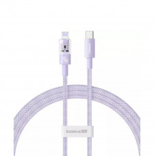 Кабель Baseus Gem Fast-Charging Data Cable USB-C to iP 20W 1m Nebula Purple