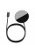 Бездротовий зарядний пристрій Baseus Simple Mini Magnetic Wireless Charger For IPwith Type-C Cable Black