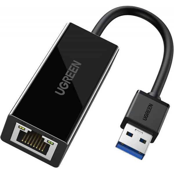 Адаптер UGREEN USB 3.0 Gigabit Ethernet Adapter (Black)