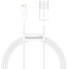 Кабель Baseus Superior Series Fast Charging Data Cable USB to iP 2.4A 2m White