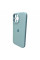 Чохол для смартфона Silicone Full Case AA Camera Protect for Apple iPhone 16 Pro Max 27,Mist Blue