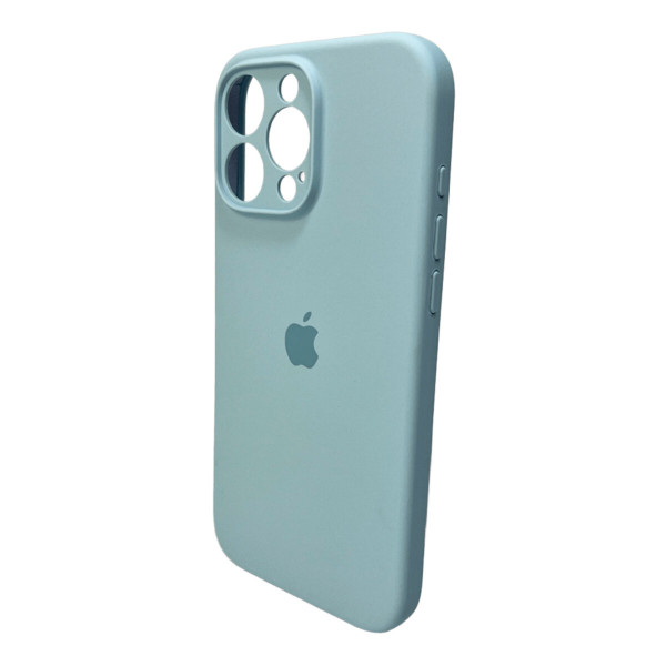 Чохол для смартфона Silicone Full Case AA Camera Protect for Apple iPhone 16 Pro Max 27,Mist Blue
