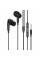 Навушники HOCO M101 Pro Crystal sound wire-controlled earphones with microphone Black