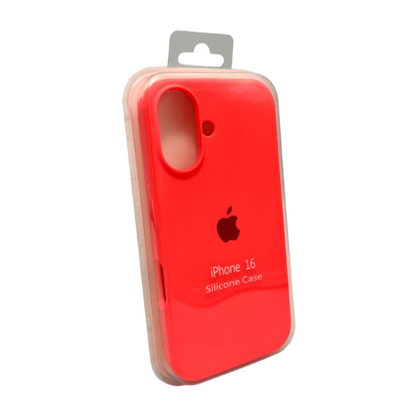 Чохол для смартфона Silicone Full Case AA Open Cam for Apple iPhone 16 43,Berry Red