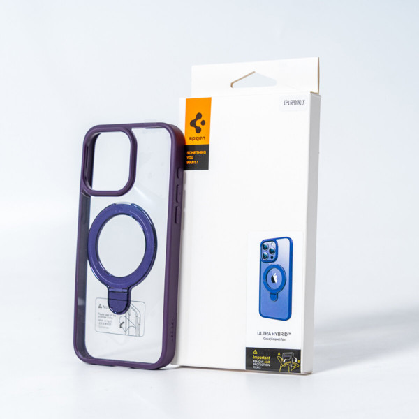 Чохол для смартфона Spigen AAA Magnetic Ring for Apple iPhone 14 Pro Max Purple