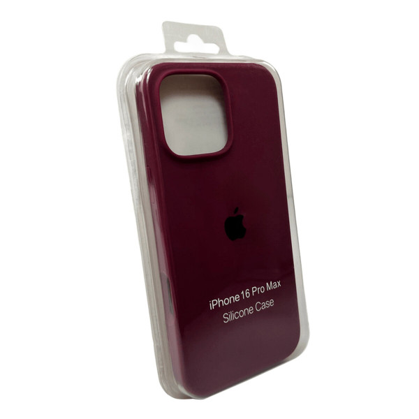 Чохол для смартфона Silicone Full Case AA Open Cam for Apple iPhone 16 Pro 47,Plum