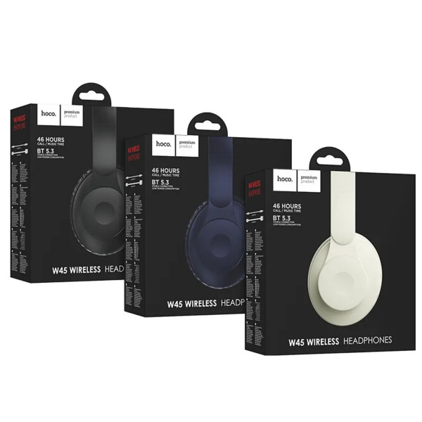 Бездротові навушники HOCO W45 Enjoy BT headset Blue