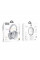 Бездротові навушники HOCO W35 Max Auspicious ANC noise reduction BT headphones Silver