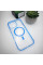Чохол для смартфона Cosmic Acrilyc Colorful Mag for Apple iPhone 16 Light Blue