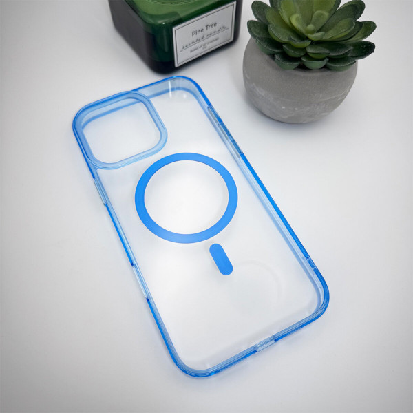 Чохол для смартфона Cosmic Acrilyc Colorful Mag for Apple iPhone 16 Light Blue