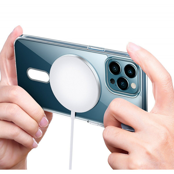 Чохол Cosmic Acrylic MagSafe HQ for Apple iPhone 15 Pro Transparent