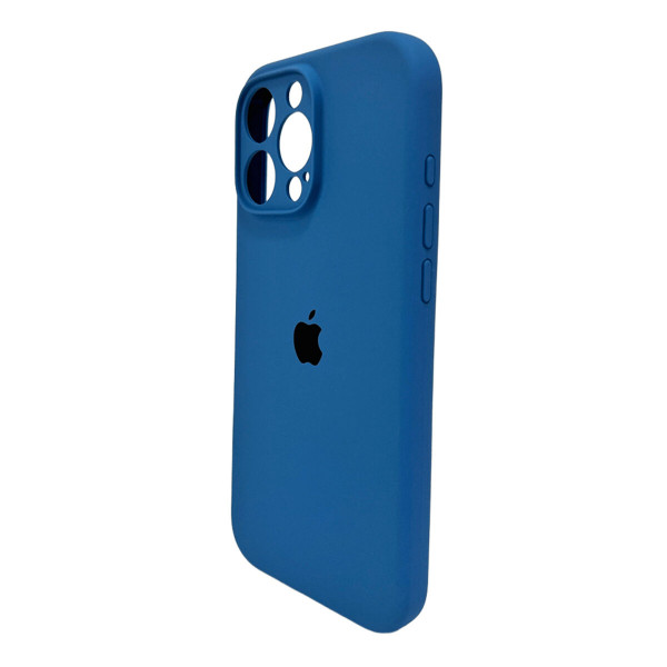 Чохол для смартфона Silicone Full Case AA Camera Protect for Apple iPhone 16 Pro Max 38,Surf Blue