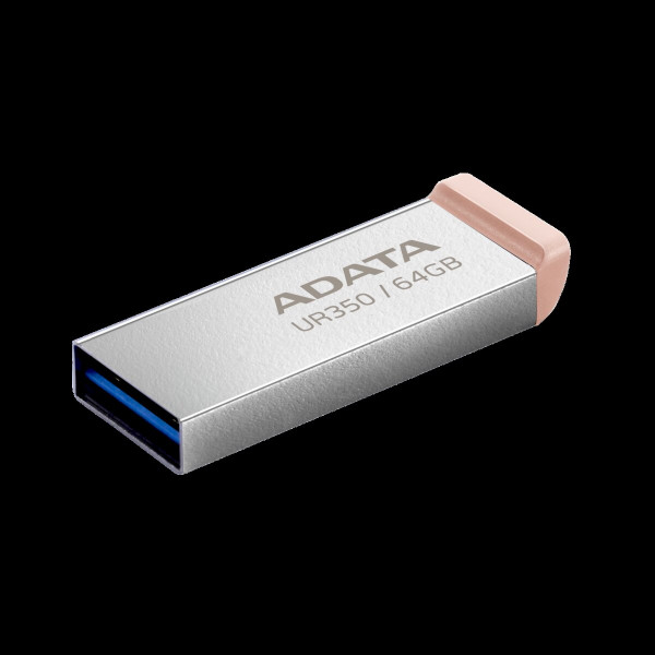 Флеш-накопичувач ADATA USB 3.2 UR 350 64Gb Silver/Beige