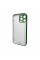 Чохол для смартфона AG Glass Sapphire Frame MagSafe Logo for Apple iPhone 14 Pro Max Cangling Green