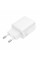 Мережевий зарядний пристрій BOROFONE BN26 Fuente single-port PD20W charger (EU) White