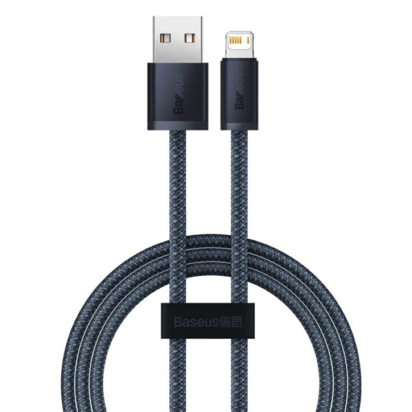 Кабель Baseus Dynamic Series Fast Charging Data Cable USB to iP 2.4A 2m Slate Gray