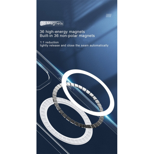 Чохол Cosmic Acrylic MagSafe HQ for Apple iPhone 15 Pro Transparent