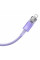 Кабель Baseus Explorer Series Fast Charging Cable with Smart Temperature Control Type-C to iP 20W 1m Purple
