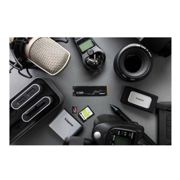 Накопичувач SSD M.2 Kingston KC3000 4096GB NVMe 2280 PCIe 4.0 x4 3D NAND TLC