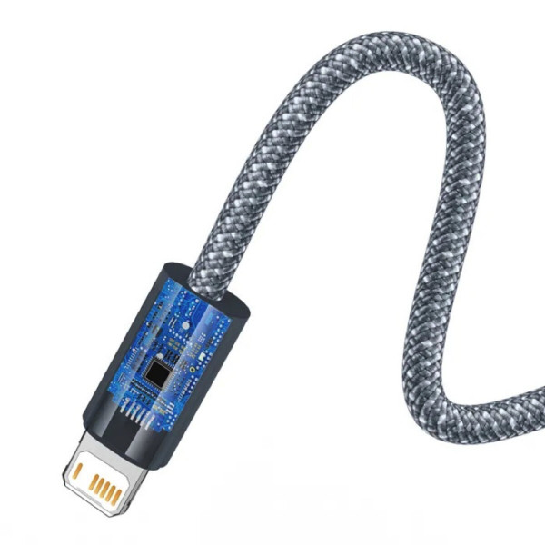 Кабель Baseus Dynamic Series Fast Charging Data Cable USB to iP 2.4A 2m Slate Gray