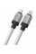 Кабель Baseus CoolPlay Series Fast Charging Cable Type-C to iP 20W 1m White