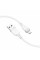Кабель HOCO X109 Energy silicone charging data cable Micro(L=1M) White