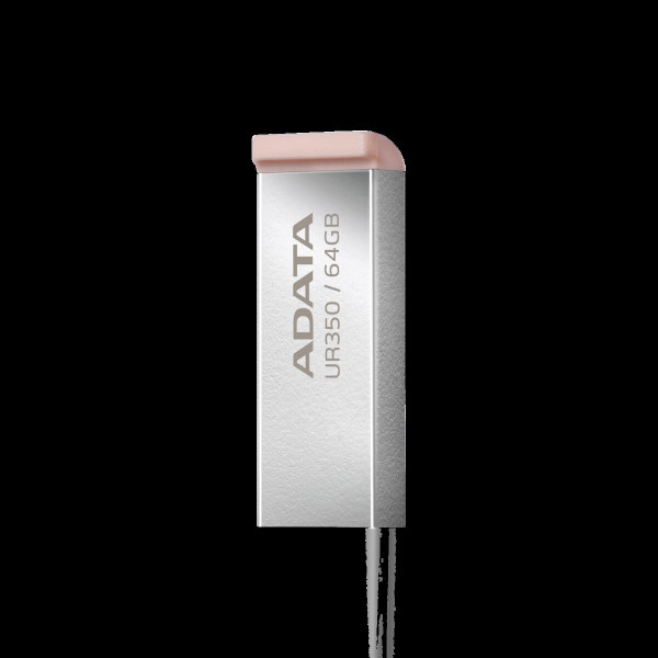 Флеш-накопичувач ADATA USB 3.2 UR 350 64Gb Silver/Beige