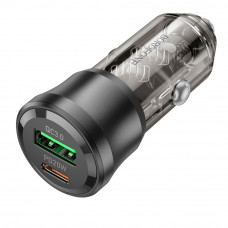 Авто Зарядное Устройство Borofone BZ25 1USB/1USB-C QC/PD38W