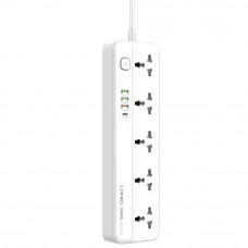 Сетевой Удлинитель LDNIO SC5415 5 universal ports /1 PD/1 QC/2 auto ID 2m