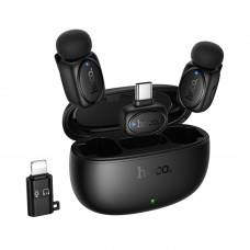 Мікрофон Петличний Бездротовий Hoco L19 Graceful iP/Type-C