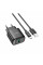 Сетевое Зарядное Устройство Hoco C140A 1USB QC 18W+USB to Type-C