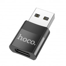 Переходник Hoco UA17 USB Male to Type-C female USB2.0 adapter