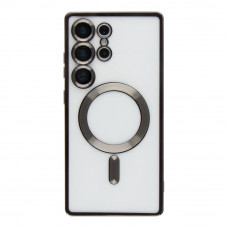 Чехол TPU Metallic Full Camera with Magsafe для Samsung Galaxy S25 Ultra 5G (S938)