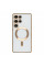 Чехол TPU Metallic Full Camera with Magsafe для Samsung Galaxy S25 Ultra 5G (S938)