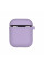 Футляр Silicone Case with microfibra для Airpods 1/2