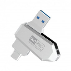USB флеш-накопичувач XO U50 USB3.0+Type C 128GB
